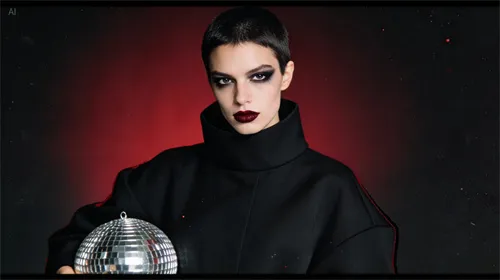 seedream 5.0 Gothic Fashion Magazine